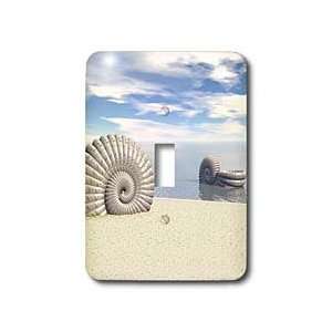  Perkins Designs Summertime   Beach of Shells summer scene of sandy 