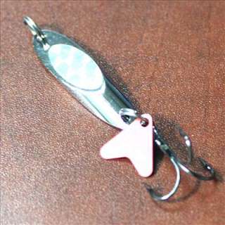 43 mm New Spoon Lure Fish Bait Metal Fishing Hook  