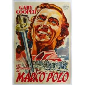   11x17 Gary Cooper Sigrid Gurie Basil Rathbone