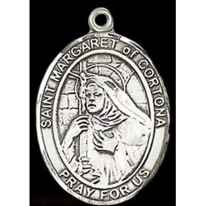 St. Margaret of Cortona Sterling Oval Medal