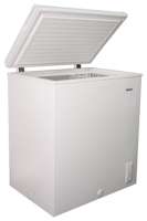 Haier 5.0 Cu Ft Capacity White Chest Freezer  