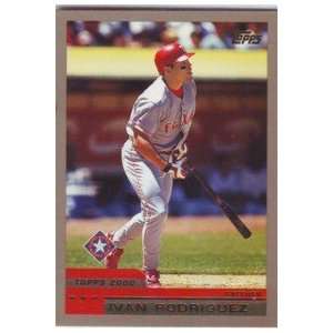  2000 Texas Rangers Topps Baseball Team Set Sports 