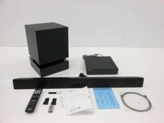 Sony HTCT550W 3D Sound Bar Home Theater System with Wireless Subwoofer 