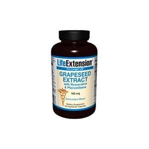  Grapeseed Extract with Resveratrol & Pterostilbene   60 