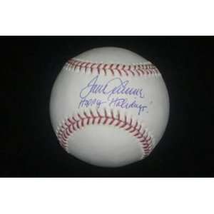 Tom Seaver Autographed Ball   with happy Holidays Inscription
