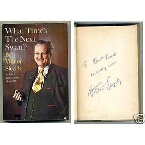  Walter Slezak Lifeboat People Will Talk Signed Book 