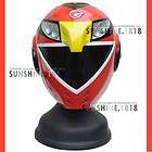 RED POWER RANGERS RPM GO ONGER HELMET MASK SCALE 1/1