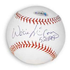 Willie McCovey Autographed Baseball with 521 HRs Inscription
