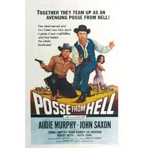   Poster 27x40 Audie Murphy John Saxon Zohra Lampert