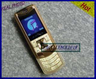 GOLD MINI UNLOCKED H80 SLIDER CELL PHONE GSM MOBILE CAMERA  DUAL 