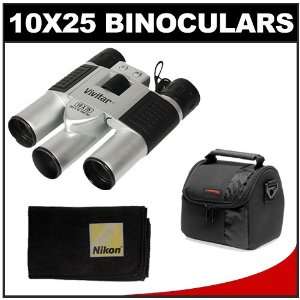  Vivitar 10x25 Binoculars with Built in Digital Camera with 