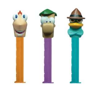Pez Disney Phineas & Ferb Assortment Toy Candy Dispenser and Delicious 