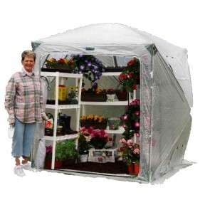 New Portable Orchid Greenhouse Green House   6 x 6  
