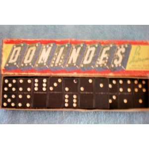  Vintage Dominoes by Halsam    Set No. 622    25 Dominos 