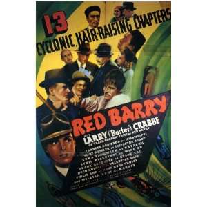  Red Barry Poster Movie B 27x40