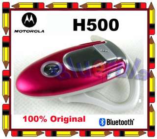 New Genuine Motorola H500 Wireless Bluetooth Headset PK  