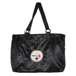   Steelers Satin Nylon Drawstring Bag/Tote/Purse 