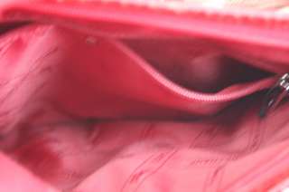 Longchamp Roseau Croc Embossed Crossbody Bag Red Leather  