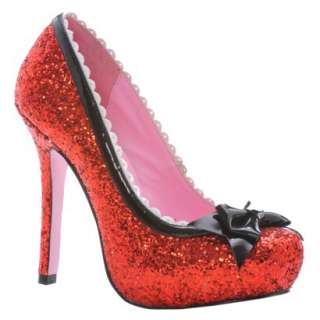 Princess Adult Red Shoes   size 8.Opens in a new window