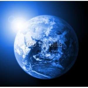  Wallmonkeys Peel and Stick Wall Decals   Earth and Sun 