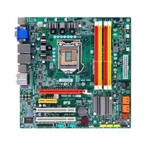 ECS (V1.0) Socket 1156/Intel H55/DDR3/A and 2GbE/MATX Motherboard H55H 