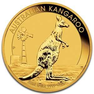  2012 1/4 oz Australian Gold Kangaroo Beauty