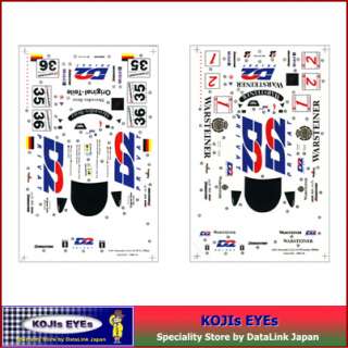 Sakatsu Decal for 1/24 AMG Mercedes CLK LM Le Mans 1998 and Suzuka 