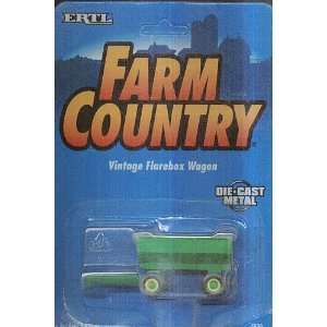   Ertl 1/64 Vintage Flarebox Wagon Farm Country Toys & Games