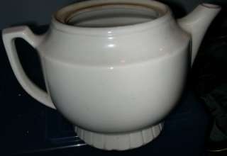 Porcelier Vitreous China   Hearth Tea Pot   Vintage  