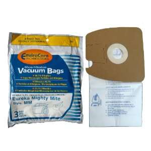  6 Eureka Allergy Mighty Mite Vacuum Style MM Bags, Canister 