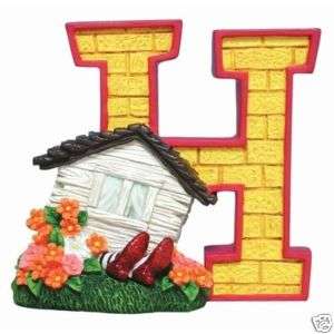 New The WIZARD OF OZ Letter H Alphabet Dorothys House  