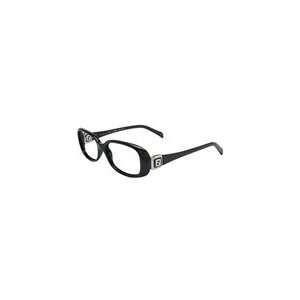  New Fendi FS F900 001 Black Plastic Eyeglasses 52mm 