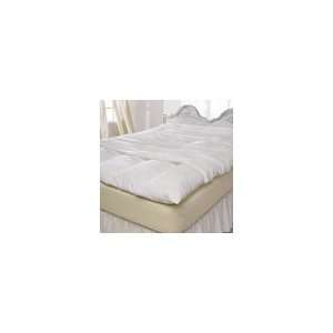  5 Featherbed Cover White Queen Feather/Fiberbeds