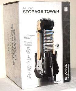NEW PLAYSTATION 2 & 3 STORAGE TOWER GAMES CONTROLLERS GUITARS SYSTEM 
