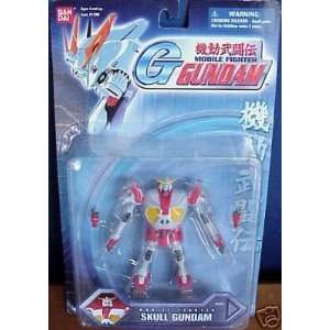  Gundam Mobile Fighter Action Figure Skull Gundam Blue Card 