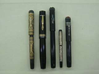   L139 silver ring and 4 vintage Montblanc pens in my listings