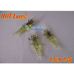   special fishing lures bait worm soft bait shrimp+hook 