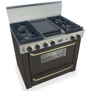 TPN 331 7SW 36 Pro Style LP Gas Range with 4 Sealed Ultra High Low 