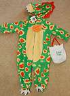 Infant Baby Halloween Dinosaur Lizard Costume Sz 3 6mo NWT