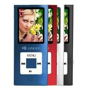   IQ 4700 4 GB Red Flash Portable Media Player