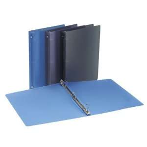  Poly Reference Binder, 1 Capacity, Letter Size 
