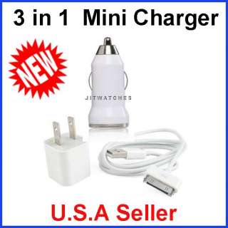   USB Sync Data Cable for Apple iPhone 4 4S 3GS iPod Touch Nano  