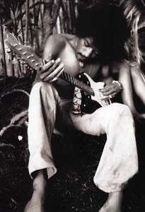 Jimi Hendrix Poster, Rock Legend, Singer and Guitarist  