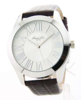 KC2677 Kenneth Cole Large Leather Fashion New Womens Watch 
