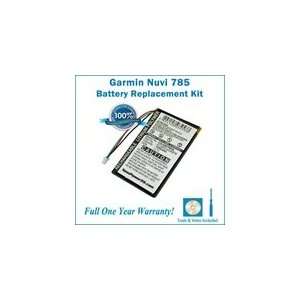  Battery Replacement Kit For The Garmin Nuvi 785 GPS Electronics