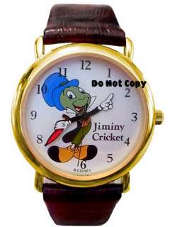 BRAND NEW Disney Unisex Jiminy Cricket Pedre Watch HTF  