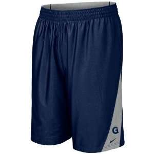  Nike Georgetown Hoyas Navy Blue Gray Reversible Basketball 