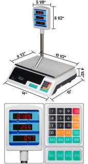 Digital Electronic Scale Kitchen Postal Weight 60 LBS  