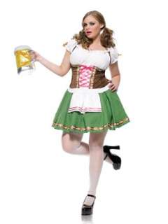  Plus Size German Beer Girl Costume Oktoberfest Fall Autumn 