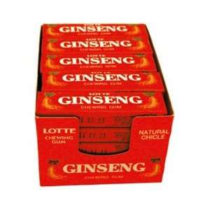 Korean Ginseng Chewing Gum   20 pk Grocery & Gourmet Food